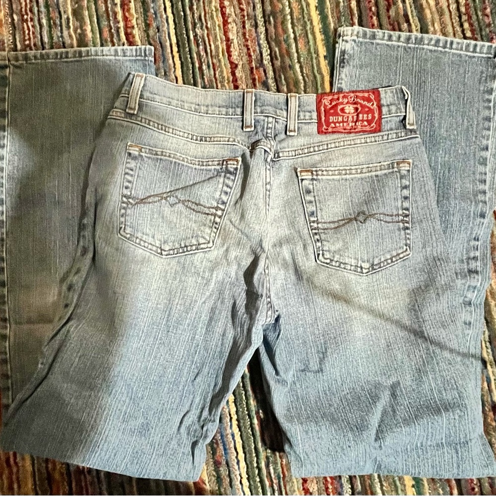 Lucky Brand Blue Boyfriend Jeans